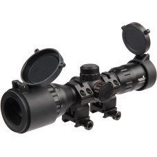 Lancer Tactical 3-9x32 AOL Metal Mil-Dot Rifle Scope - BLACK