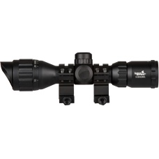 Lancer Tactical 3-9x32 AOL Metal Mil-Dot Rifle Scope - BLACK