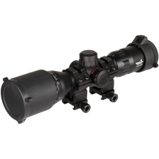 Lancer Tactical 3-9x32 AOL Metal Mil-Dot Rifle Scope - BLACK