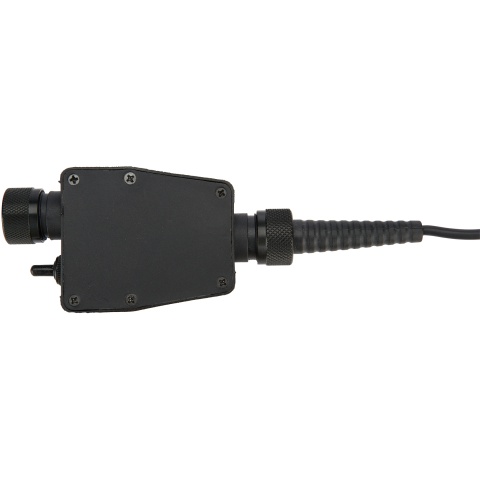 AMA Tactical PTT - Push to Talk for: Kenwood - BLACK