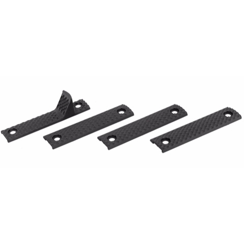 UK Arms Tactical Handguard 20mm RIS Panel Set - BLACK