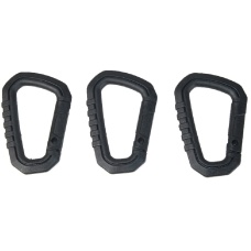 AMA 3X Type-D Large Quick Hook Set - BLACK