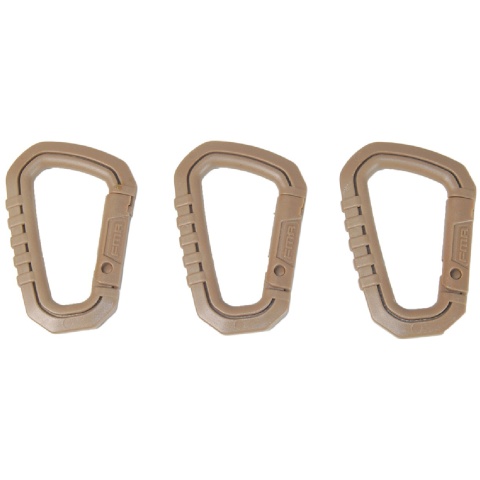 AMA 3X Type-D Large Quick Hook Set - DARK EARTH