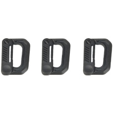 AMA 3X Type-D Small Quick Hook Set - BLACK