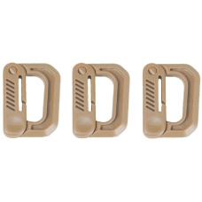 AMA 3X Type-D Small Quick Hook Set - DARK EARTH