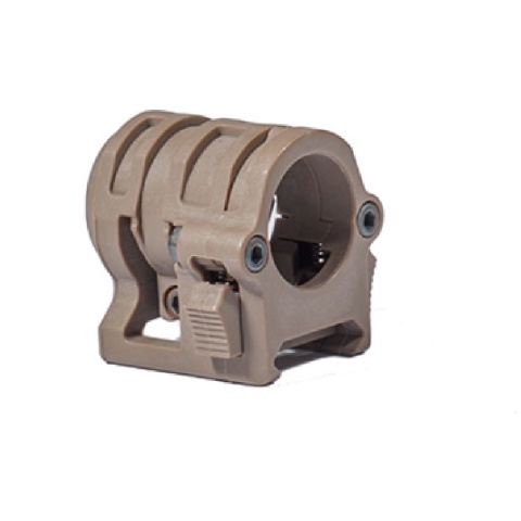 AMA Tactical 0.830'' Ring Light Mount - DARK EARTH