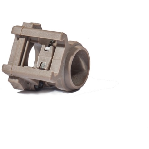 AMA Tactical 0.830'' Ring Light Mount - DARK EARTH