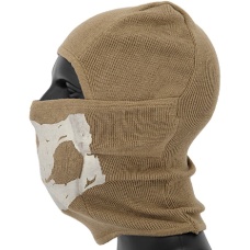 AMA Tactical Winter Glow-in-Dark Skull Balaclava - DARK EARTH