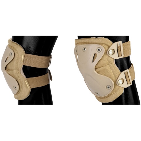 AMA QR Knee/Elbow Pad Set - DESERT DIGITAL