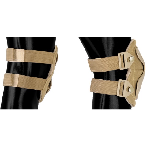 AMA QR Knee/Elbow Pad Set - DESERT DIGITAL
