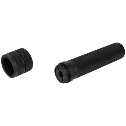 AMA Airsoft 14mm CCW AEG Silencer - BLACK