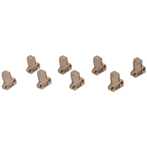 AMA Tactical Bungee Pull Tabs - DARK EARTH