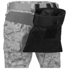 Lancer Tactical Airsoft Nylon Large Foldable Dump Pouch - BLACK