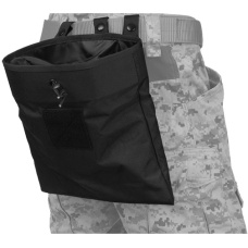 Lancer Tactical Airsoft Nylon Large Foldable Dump Pouch - BLACK