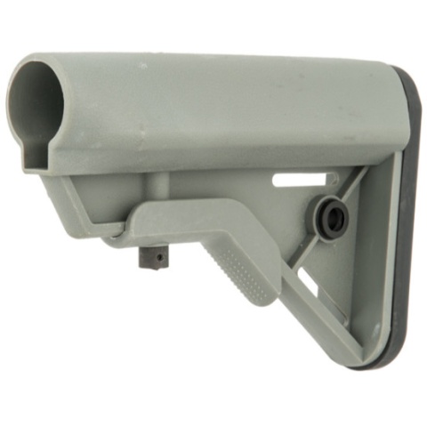 AMA Tactical BR SOP MOD Polymer Replacement Stock - DESAT GREEN