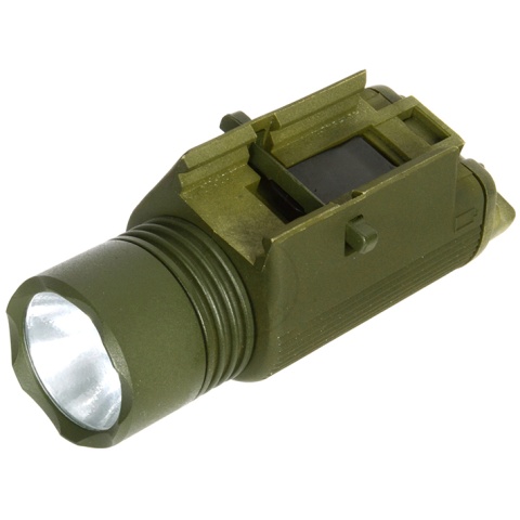 J-Rich Xenon M3 RIS Mounted 80 Lumen Flashlight - OD GREEN