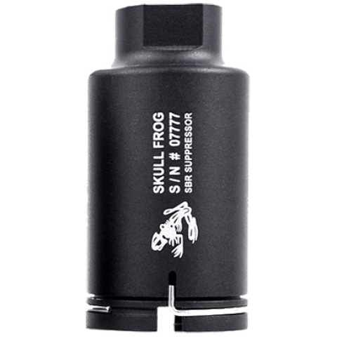 Element NOV M4 Mini Version Flash Hider Skull Frog - BLACK