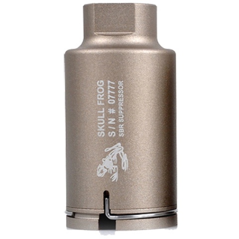 Element NOV M4 Mini Version Flash Hider Skull Frog - DE