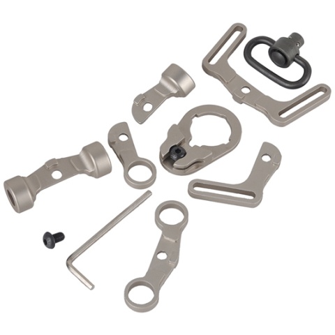 AMA Multi-Function Metal Sling Swivel M39 AEG 