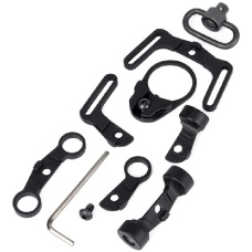 AMA Multi-Function Metal Sling Swivel M39 GBB - BLACK