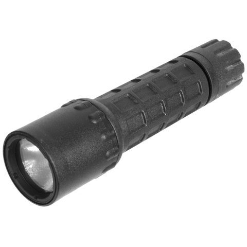 J-Rich Xenon G300 PolyMax Polymer 80 Lumen Tactical Flashlight - BLACK