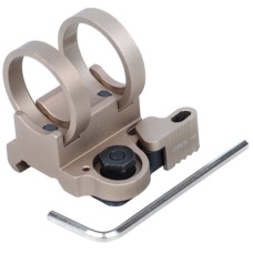 Element Replacement Tactical Inline Flashlight Mount - 1.040 IN TAN