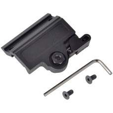 Element Offset Surefire Scout Light Millenium Series Rail Mount - BLACK