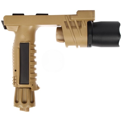 J-Rich  LED G900 160 Lumen Tactical Foregrip Flashlight w/ Nav Lights and Quick Release Mount