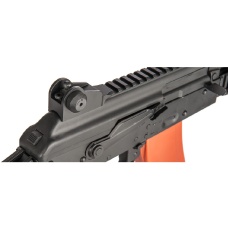 JG AK74 EBB Metal RIS AEG Rifle - BLACK/TAN