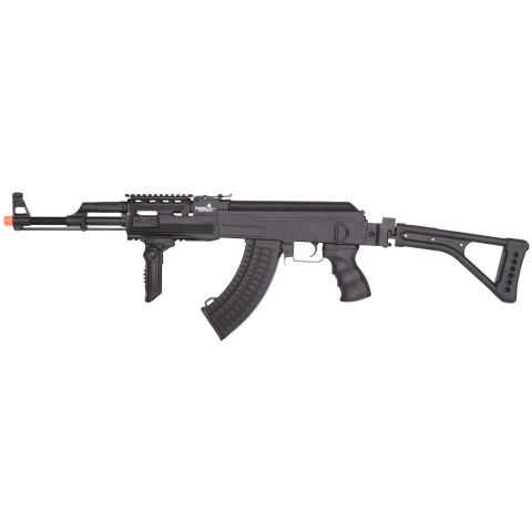Lancer Tactical Folding Stock AK47 Airsoft AEG w/ Folding Stock - BLK - (Battery & Charger Included)