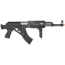 Lancer Tactical Folding Stock AK47 Airsoft AEG w/ Folding Stock - BLK - (Battery & Charger Included)