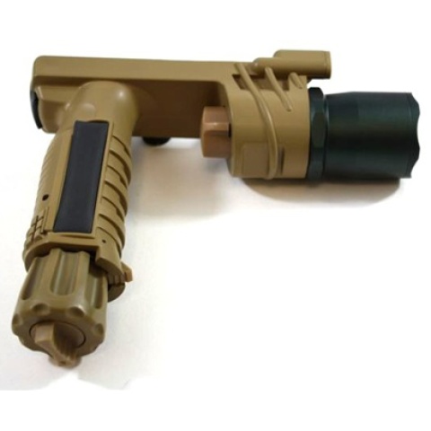 J-Rich Xenon G910 220 Lumen Tactical Foregrip Flashlight w/ Nav Lights