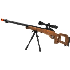 Well MB10D Sniper Rifle w/ Scope and Bipod - FAUX WOOD