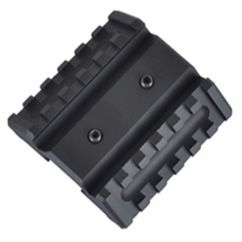 Element Dual Offset Rail Interface Mount Base - BLACK