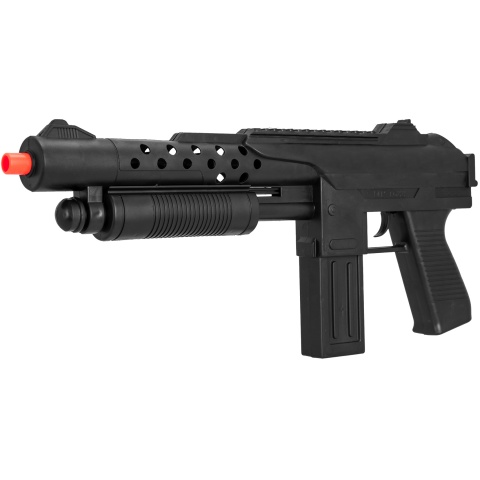 UK Arms Spring Airsoft Shotgun w/ Sight & Laser - BLACK
