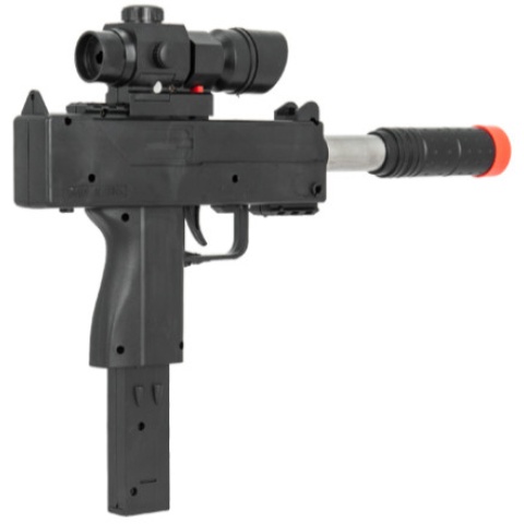 UK Arms Spring Airsoft M10 Pistol w/ Laser & Scope - BLACK