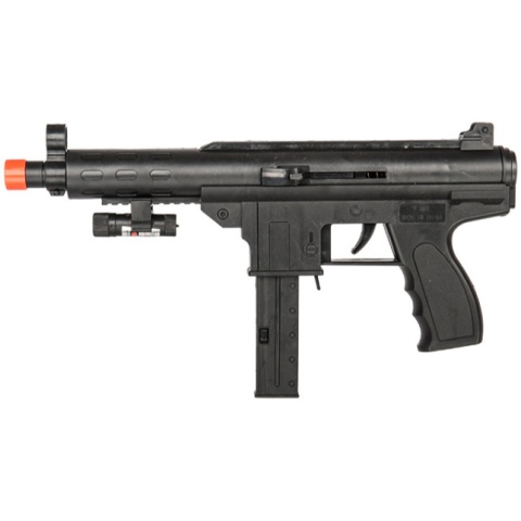 AMA Tactical Airsoft Spring SMG w/ Laser - BLACK