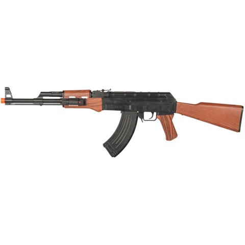 AMA P2799A Tactical Airsoft Spring Rifle W/ Red Laser - BLACK