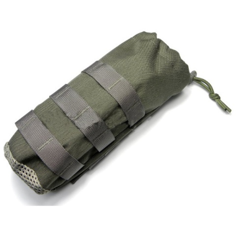 AMA Mesh 1000D MOLLE Bottle Carrier - RANGER GREEN