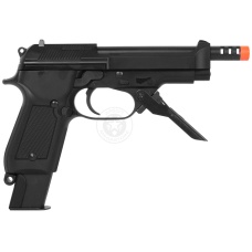 KWA Airsoft Full Metal M93R II Gas Blowback Pistol w/ 3-Round Burst