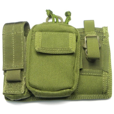 AMA Airsoft MOLLE Triad Admin Pouch - OD GREEN