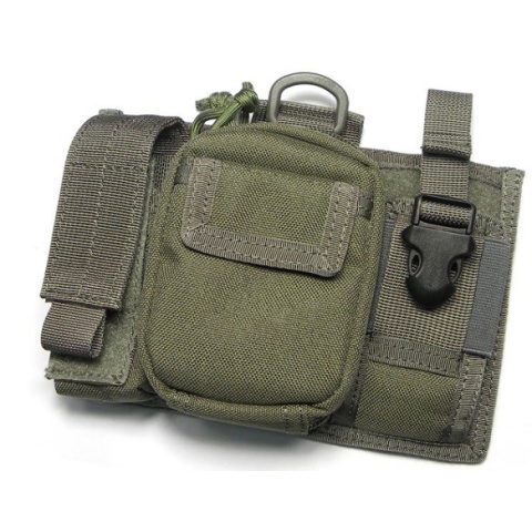 AMA Airsoft MOLLE Triad Admin Pouch - RANGER GREEN
