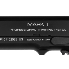 KWA Full Metal M1911 MARK 1 PTP Airsoft Gas Blowback Pistol in - BLACK