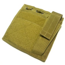 AMA Tactical MOLLE Flat Admin Pouch - KHAKI