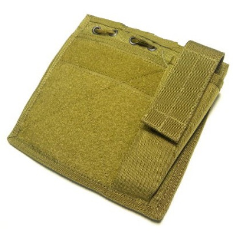 AMA Tactical MOLLE Flat Admin Pouch - KHAKI