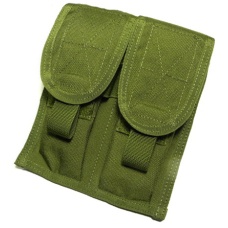 AMA MSA Para M4 MOLLE Double Magazine Pouch - OD GREEN