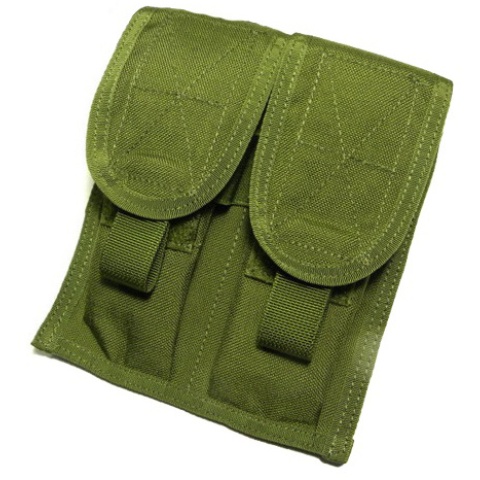 AMA MSA Para M4 MOLLE Double Magazine Pouch - OD GREEN