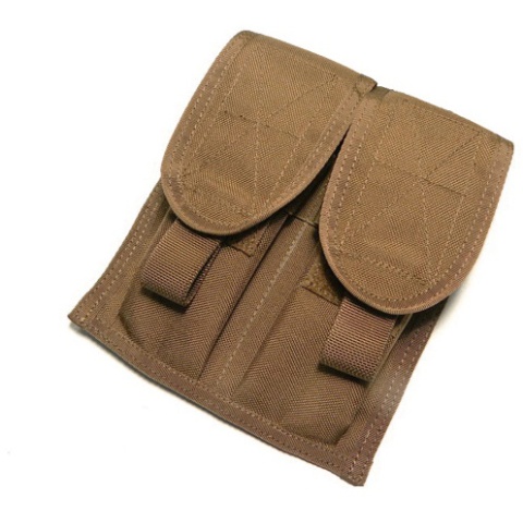 AMA MSA Para M4 MOLLE Double Magazine Pouch - KHAKI