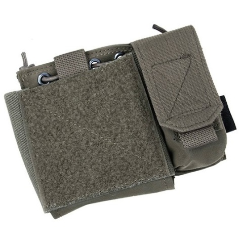 AMA SA Admin MOLLE Pouch w/ Paracord Lacing - RANGER GREEN