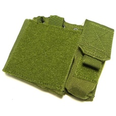 AMA SA Admin MOLLE Pouch w/ Paracord Lacing - OD GREEN